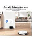 Roborock S8 Sonic Mopping Akıllı Robot Süpürge S8 Beyaz