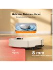 Roborock Q8 Akıllı Robot Süpürge Beyaz